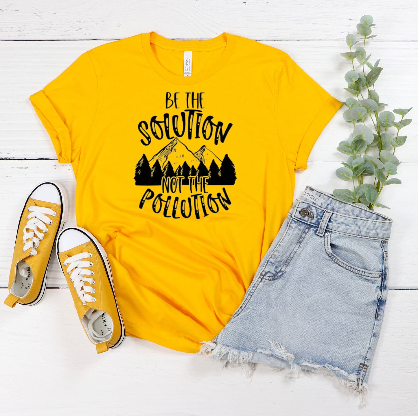 Be The Solution T-Shirt Ethical Earth Store