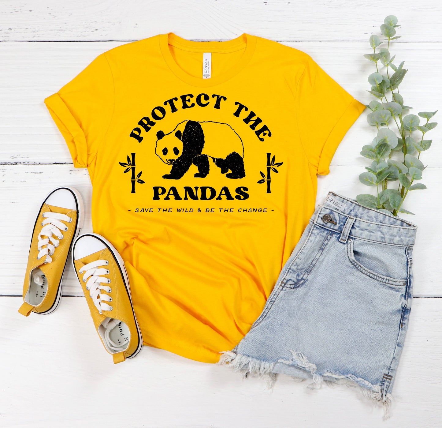 Protect The Pandas T-Shirt Ethical Earth Store