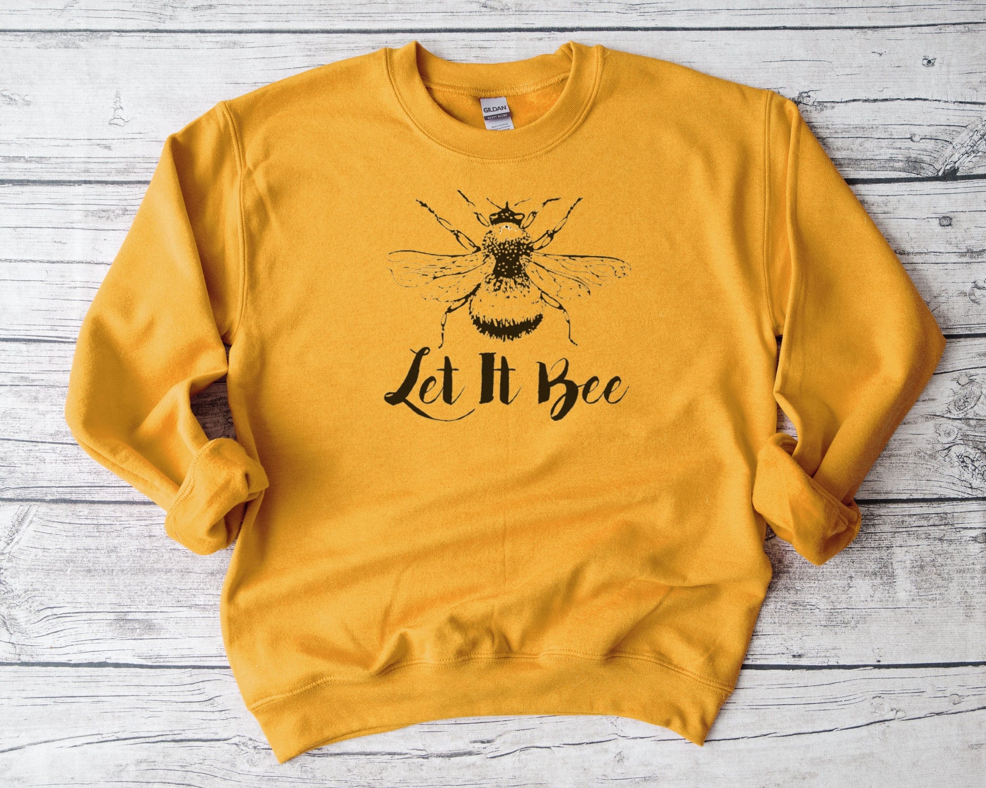 Let It Bee Sweatshirt Ethical Earth Store