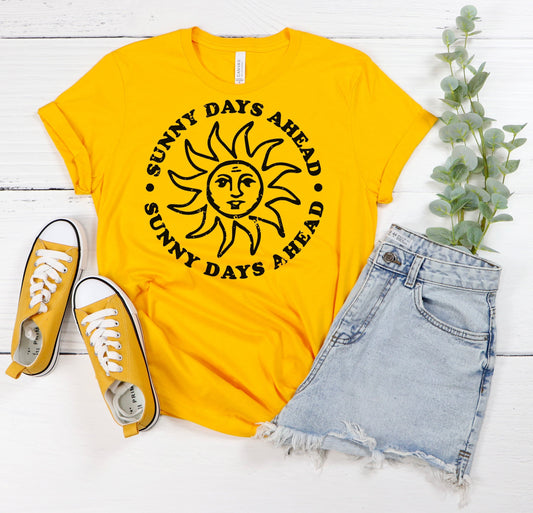 Sunny Days Ahead T-Shirt Ethical Earth Store
