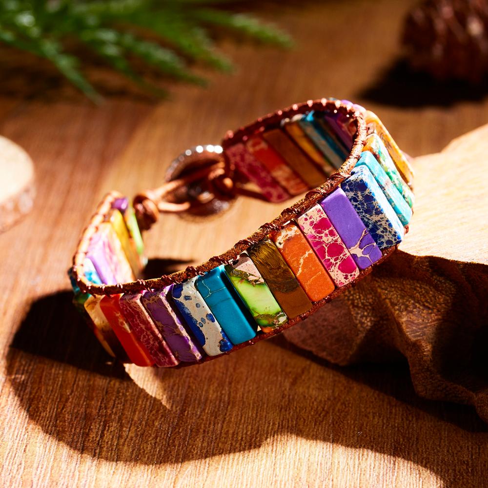 Natural Jasper Stone Bracelet Ethical Earth Store