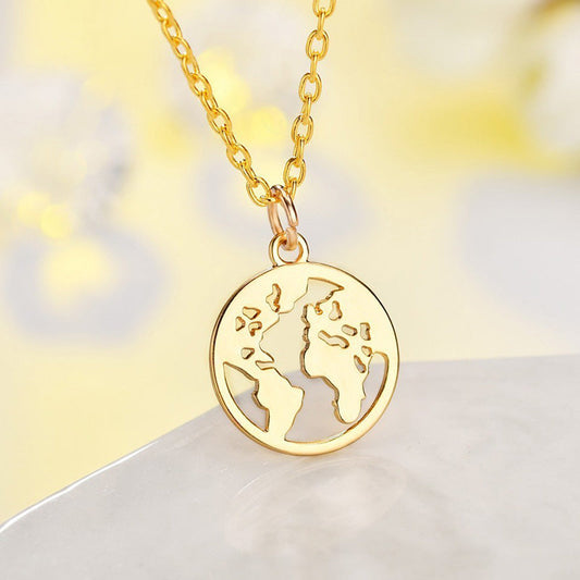 World Globe Necklace Ethical Earth Store
