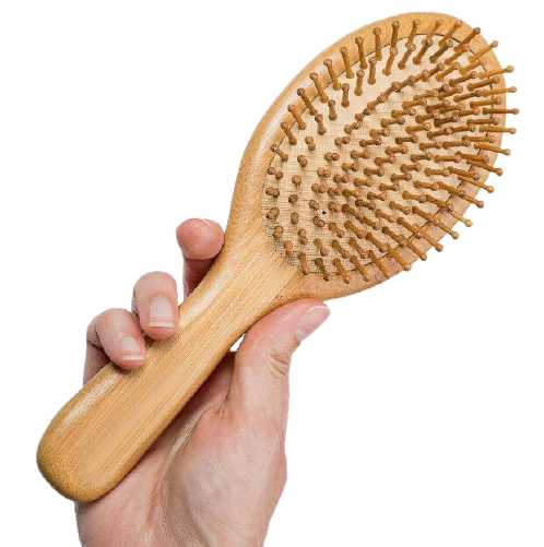 Natural Bamboo Detangling Hair Brush Ethical Earth Store