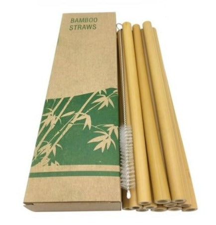 Organic Bamboo Reusable Straws Ethical Earth Store