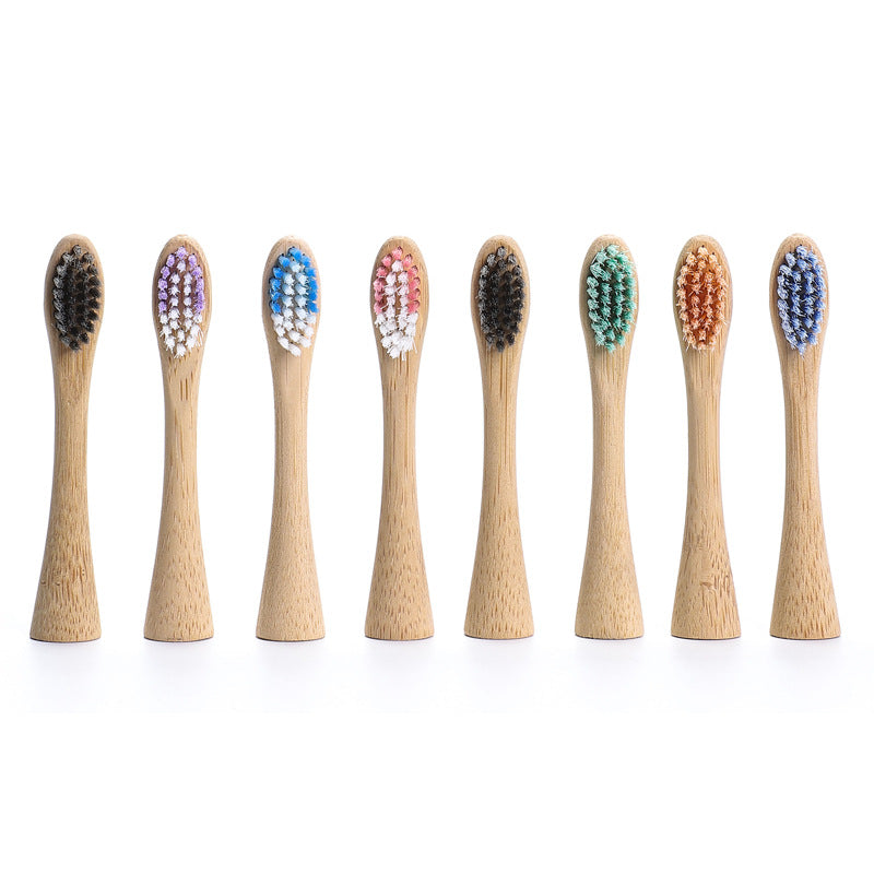 Bamboo Electric Toothbrush Replacement Heads (4 Pack)