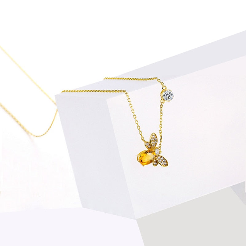 Bee Jewel Necklace Ethical Earth Store