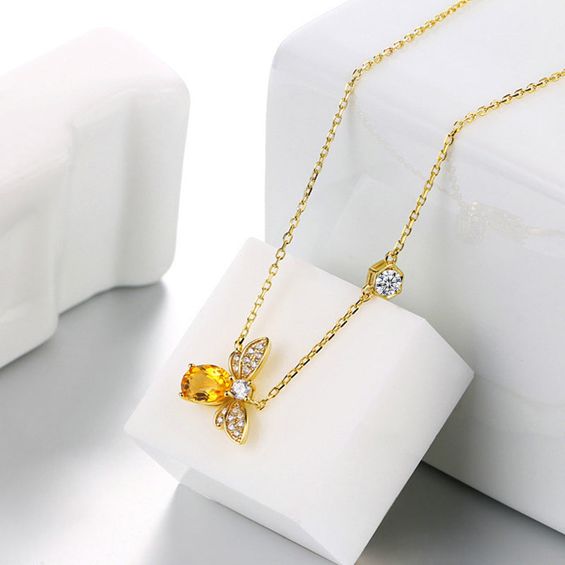 Bee Jewel Necklace Ethical Earth Store