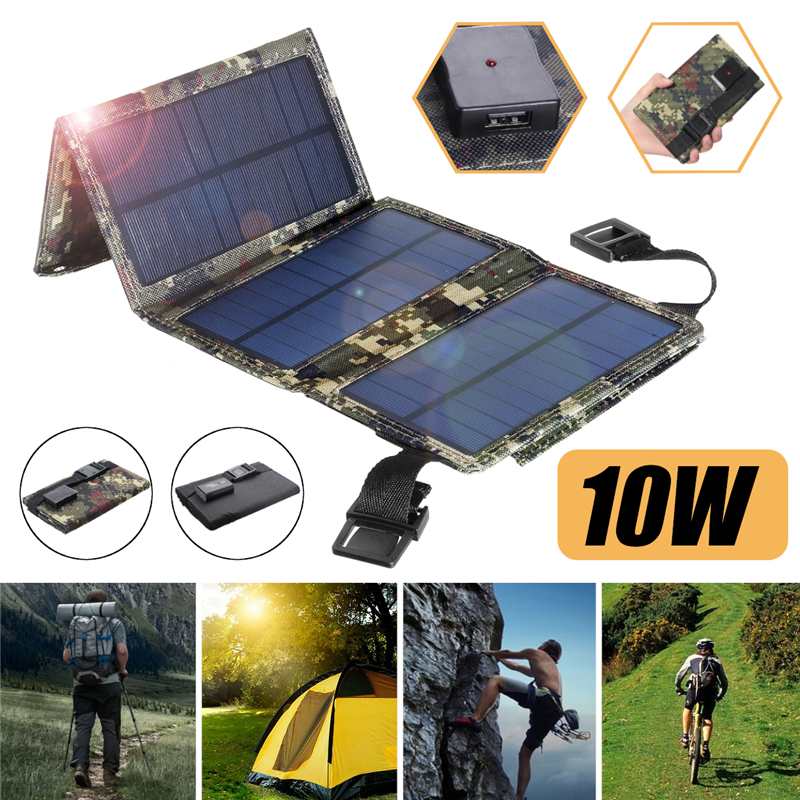Waterproof USB Solar Panel Power Bank Ethical Earth Store