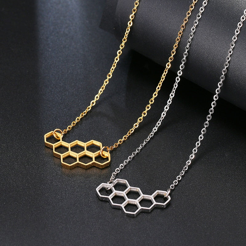 Honeycomb Necklace Ethical Earth Store