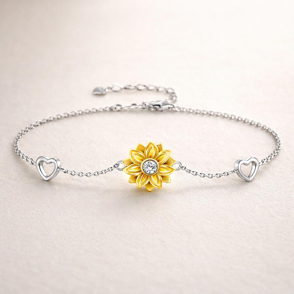 Sunflower Bracelet Ethical Earth Store