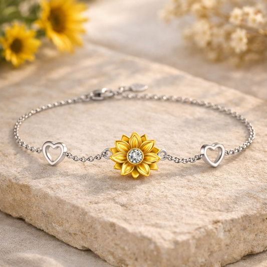 Sunflower Bracelet Ethical Earth Store