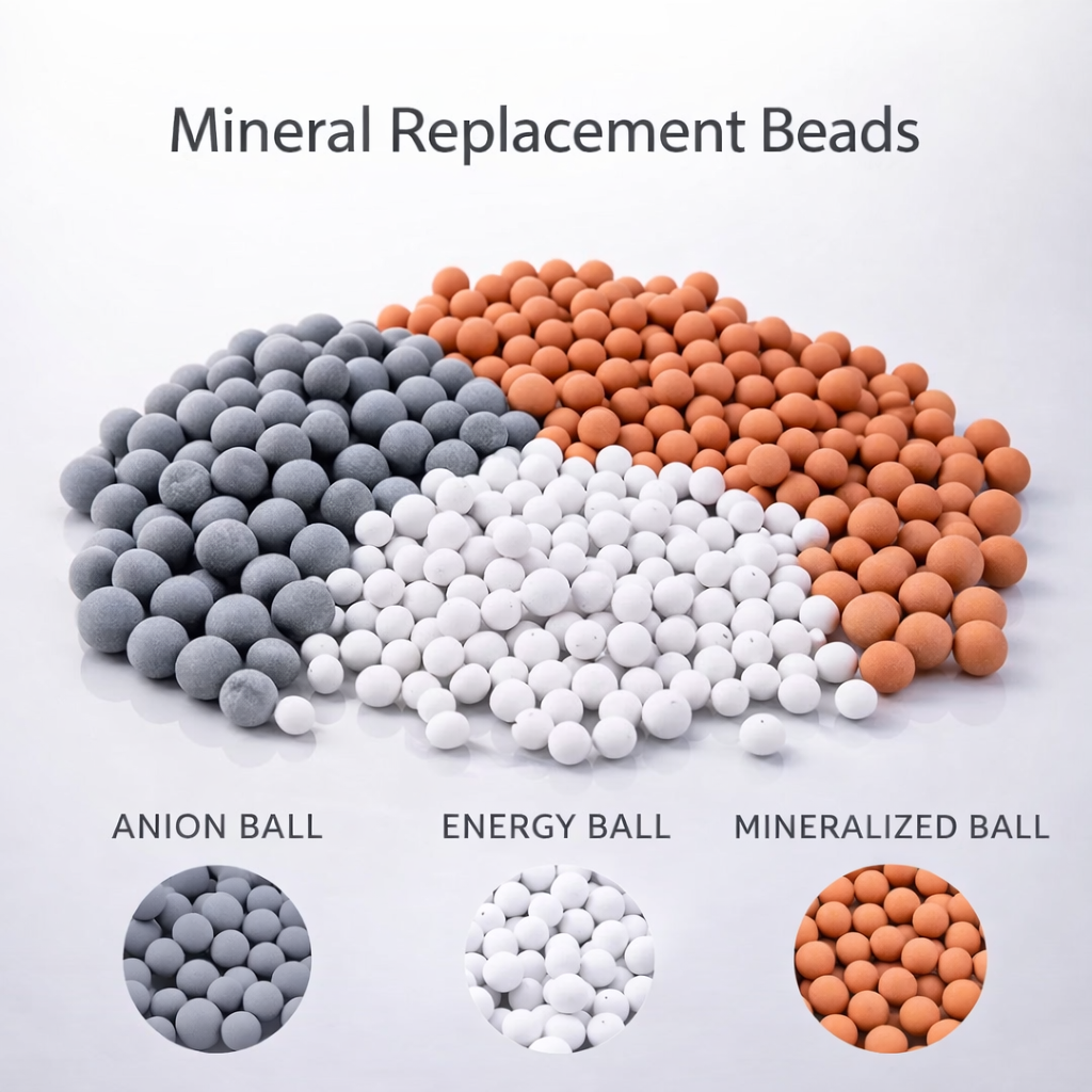 Mineral Bead Replacement Kit (For Purifying Showerheads) Ethical Earth Store