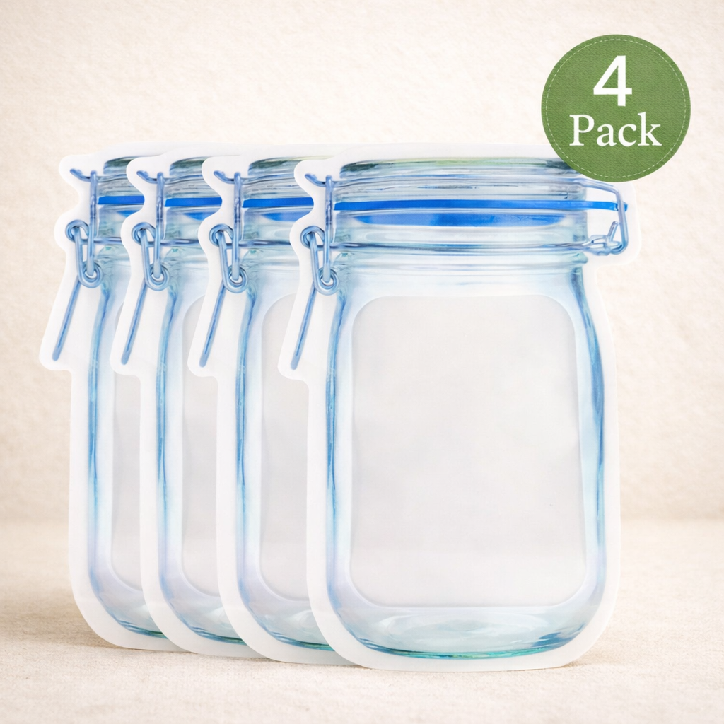 Reusable Mason Jar Food Storage Bags Ethical Earth Store