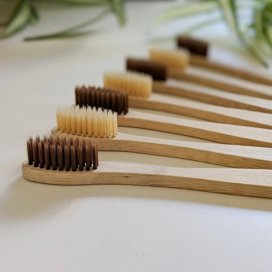 Subscribe & Save 30% - 10 Pcs Bamboo Toothbrush Ethical Earth Store
