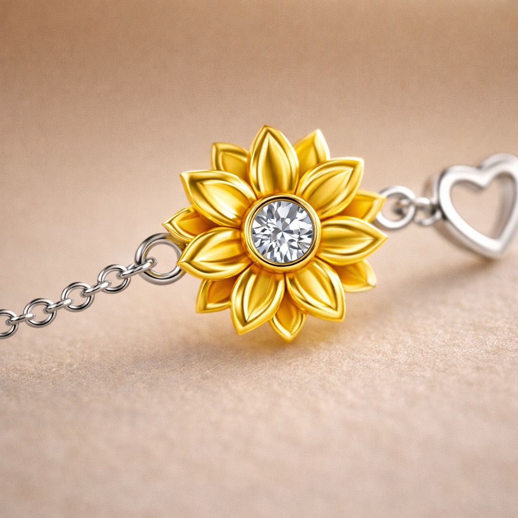Sunflower Bracelet Ethical Earth Store
