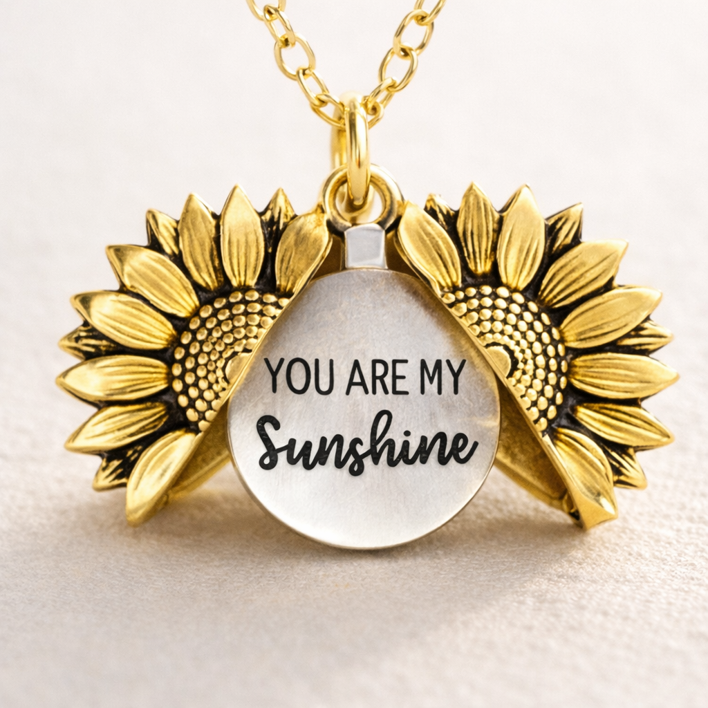 You Are My Sunshine Necklace Ethical Earth Store