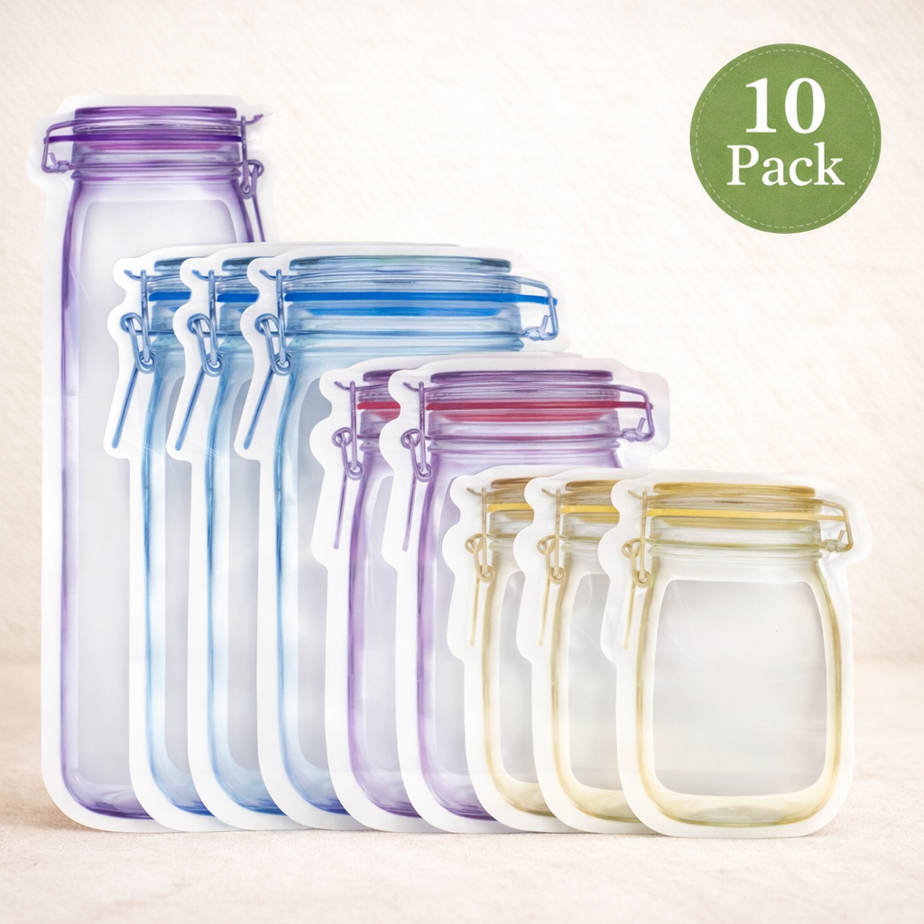 Reusable Mason Jar Food Storage Bags Ethical Earth Store
