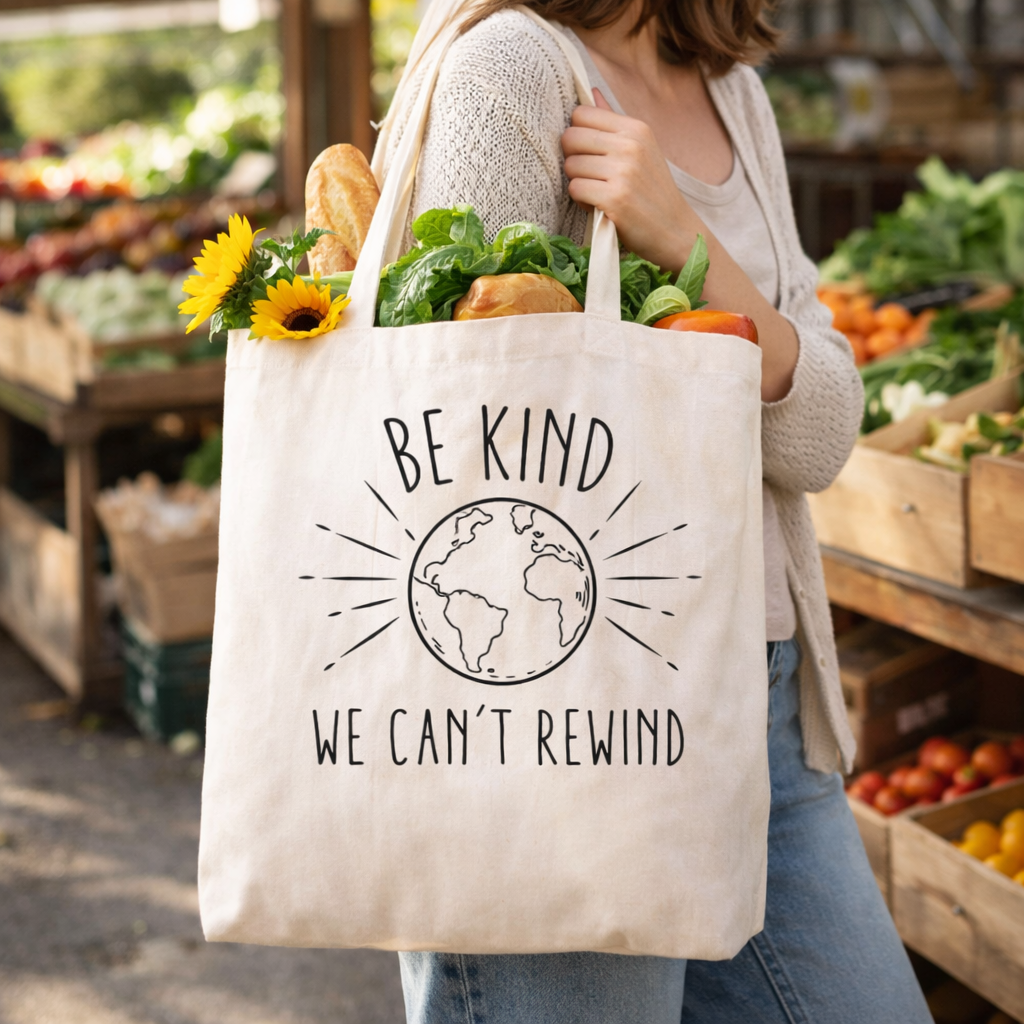 Be Kind We Can't Rewind Reusable Bag