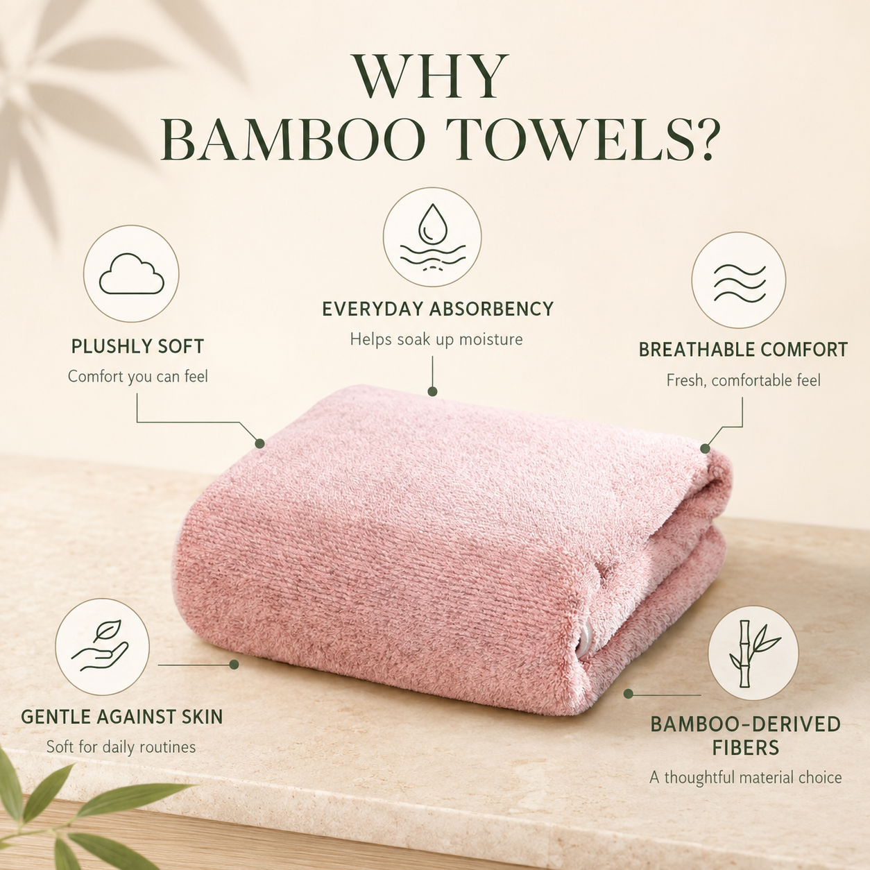 Bamboo Bath Towel Ethical Earth Store