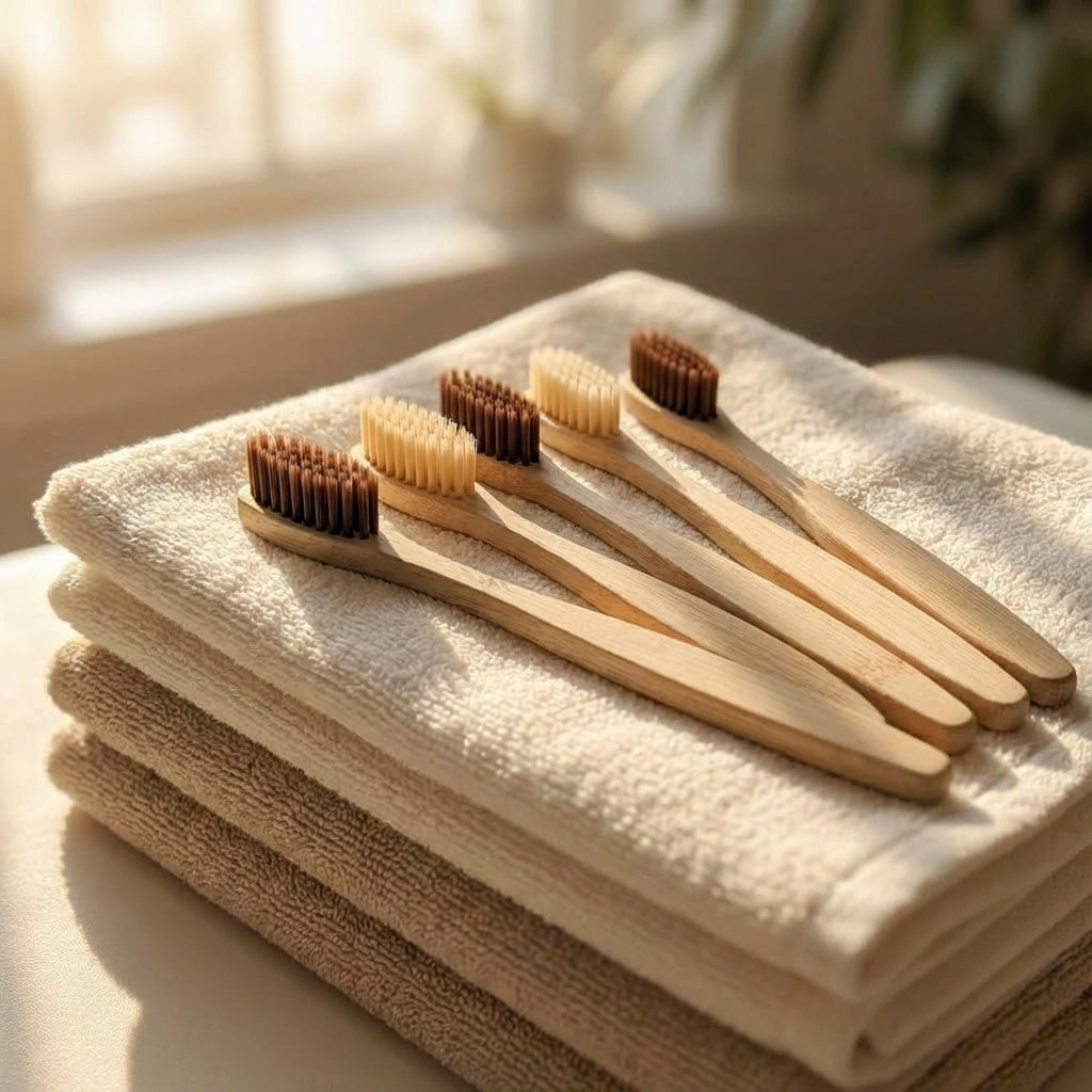 Bamboo Toothbrush - 10 Piece Ethical Earth Store