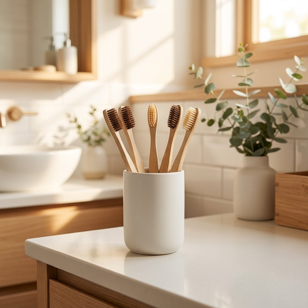 Bamboo Toothbrush - 10 Piece Ethical Earth Store