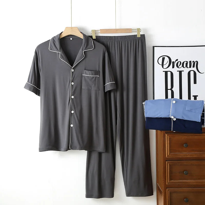 Men's Bamboo Pajama Set Ethical Earth Store