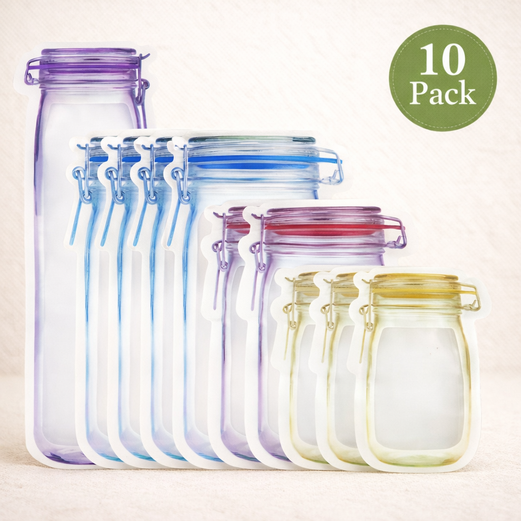 Reusable Mason Jar Food Storage Bags Ethical Earth Store