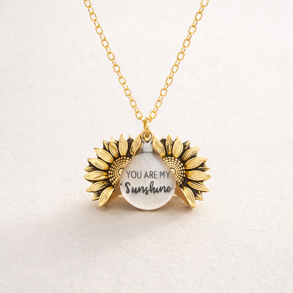 You Are My Sunshine Necklace Ethical Earth Store