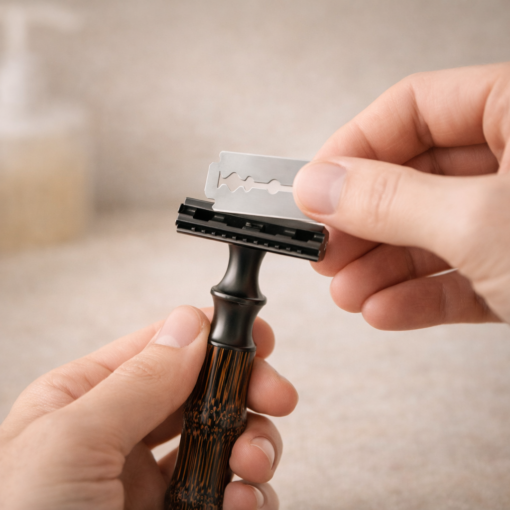 Eco-Friendly Bamboo Safety Razor + 20 Blade Refills Ethical Earth Store