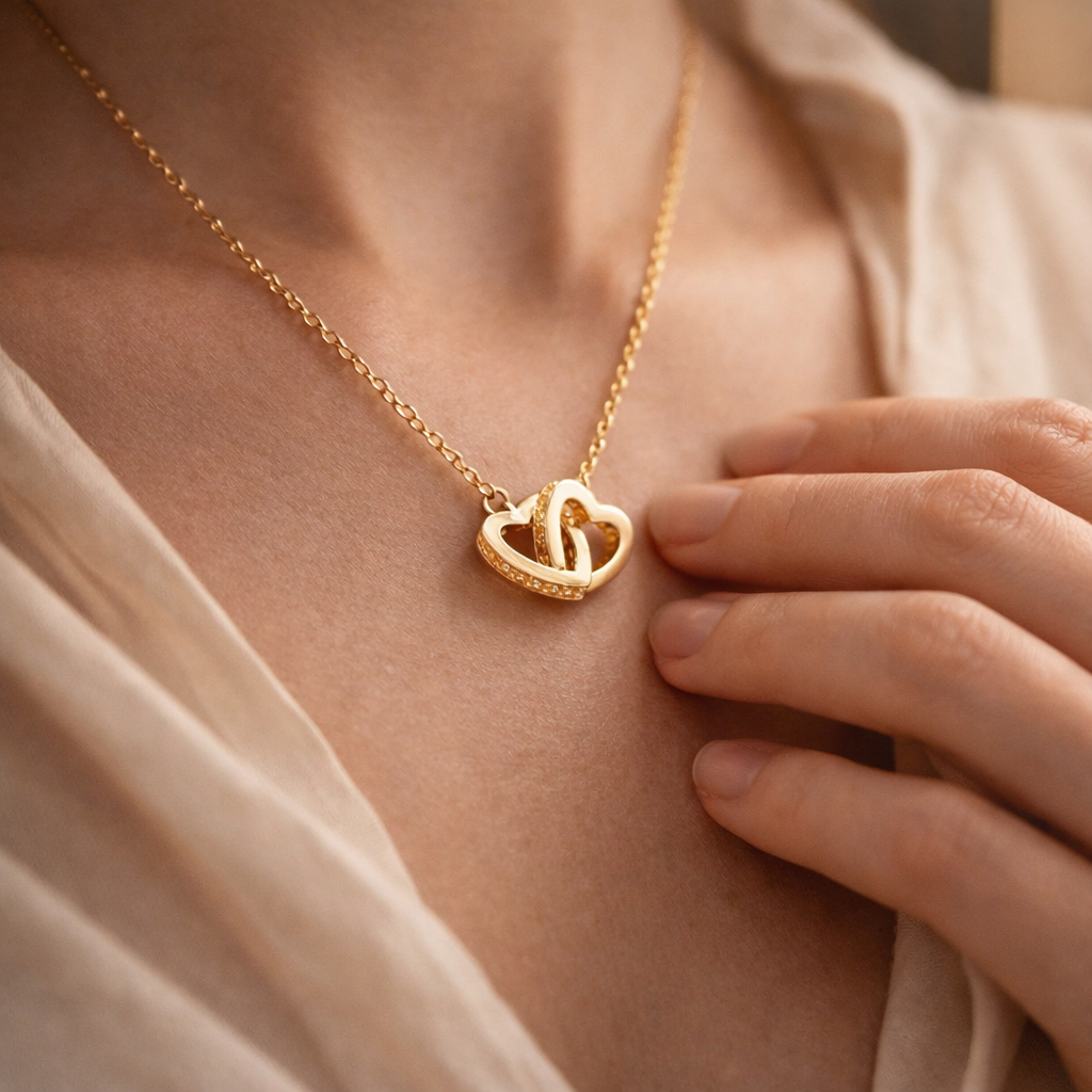 Locked Heart Necklace Ethical Earth Store