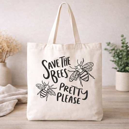 Save The Bees Reusable Bag