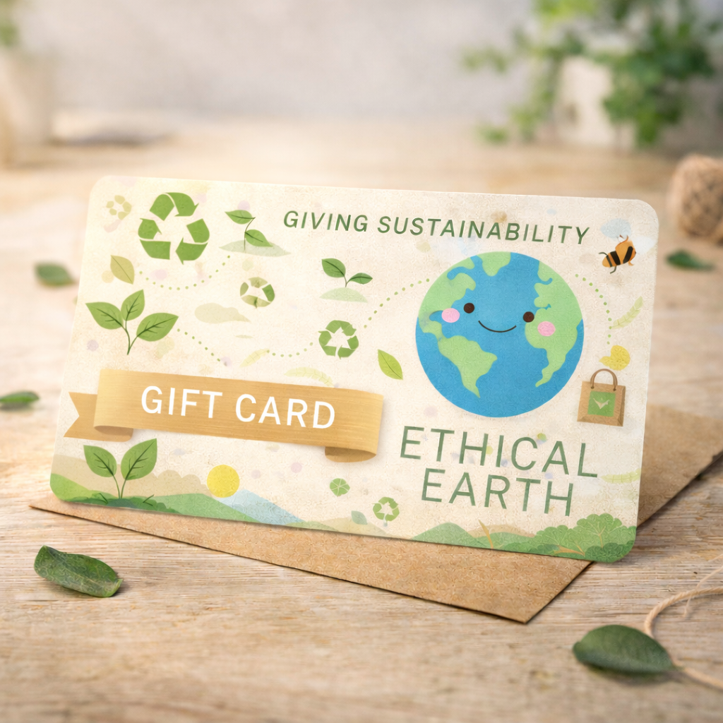 Ethical Earth Gift Card Ethical Earth Store