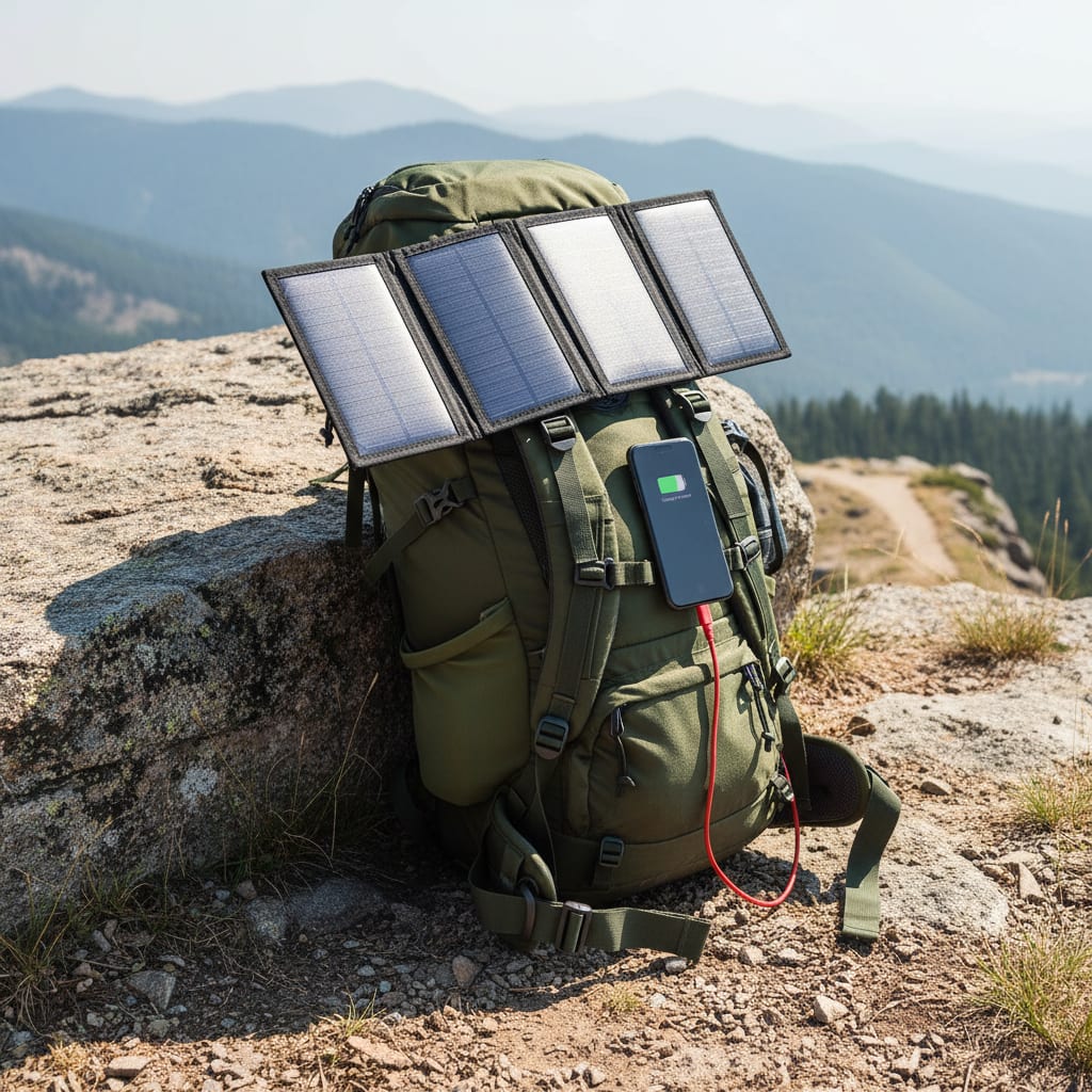 Waterproof USB Solar Panel Power Bank Ethical Earth Store