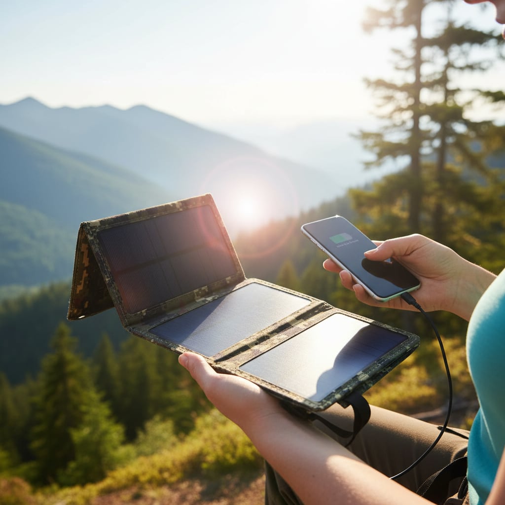 Waterproof USB Solar Panel Power Bank Ethical Earth Store