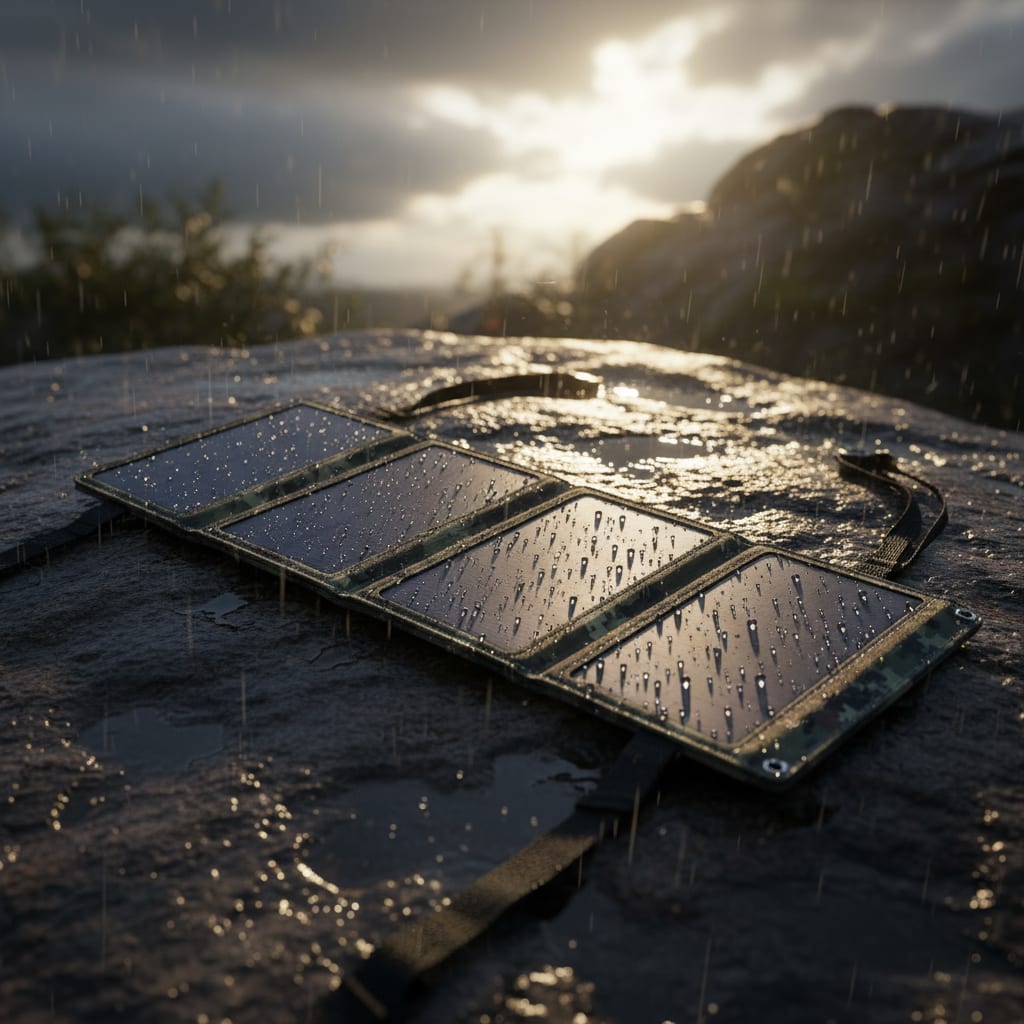 Waterproof USB Solar Panel Power Bank Ethical Earth Store