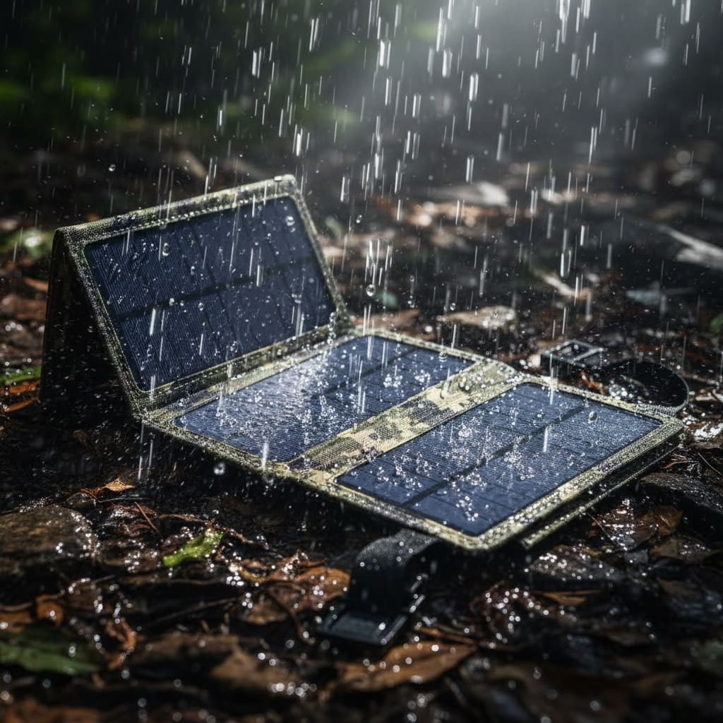 Waterproof USB Solar Panel Power Bank Ethical Earth Store