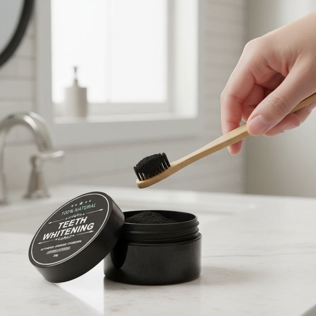 Organic Charcoal Activated Teeth Whitening Powder Ethical Earth Store