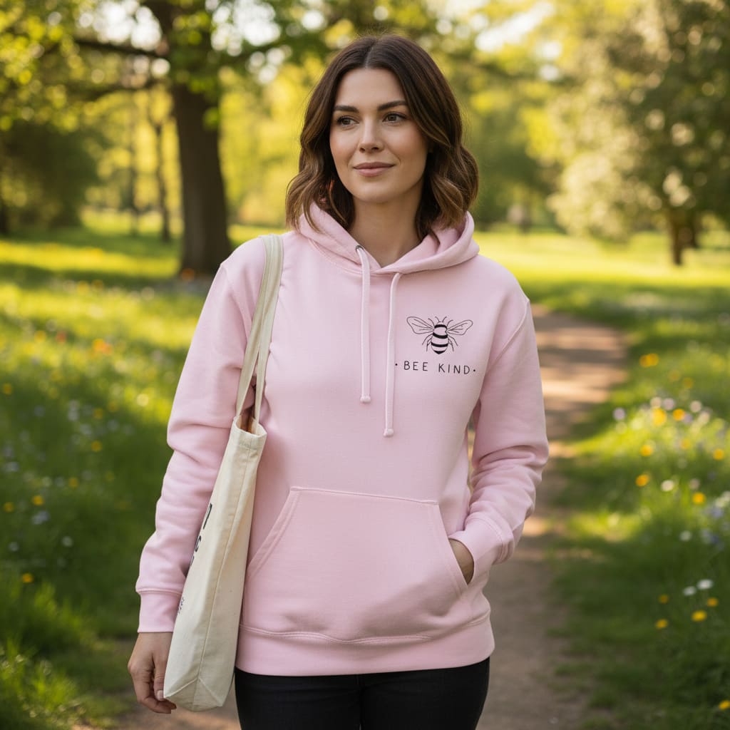 Bee Kind Hoodie Ethical Earth Store