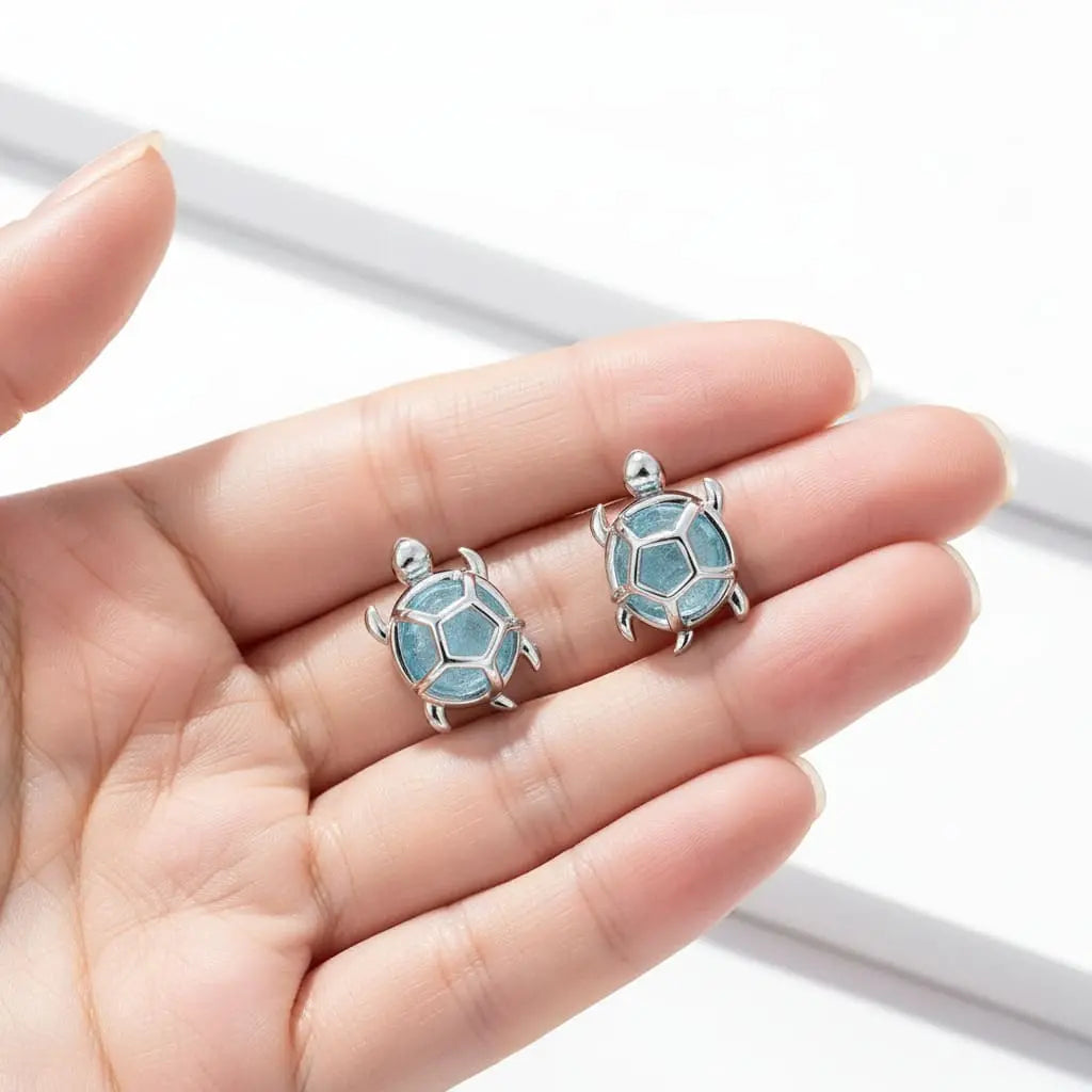 Sea Turtle Earrings Ethical Earth Store