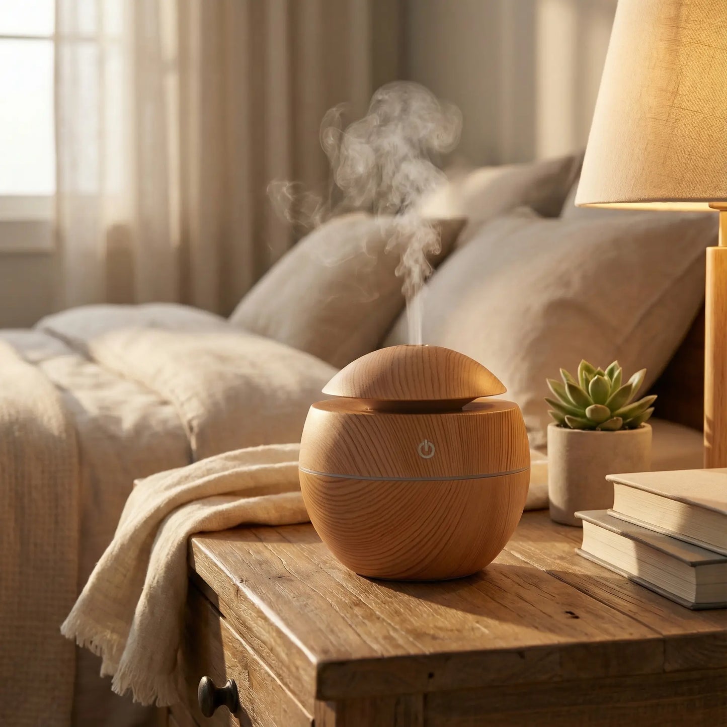 Round Color Changing Oil Diffuser Ethical Earth Store