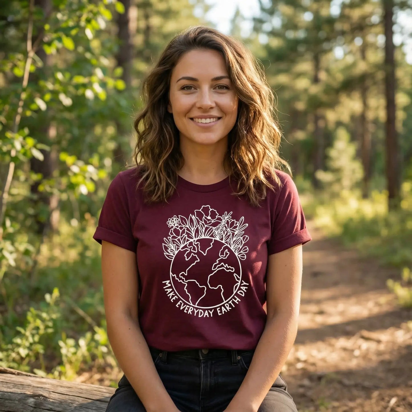 Make Everyday Earth Day T-Shirt Ethical Earth Store