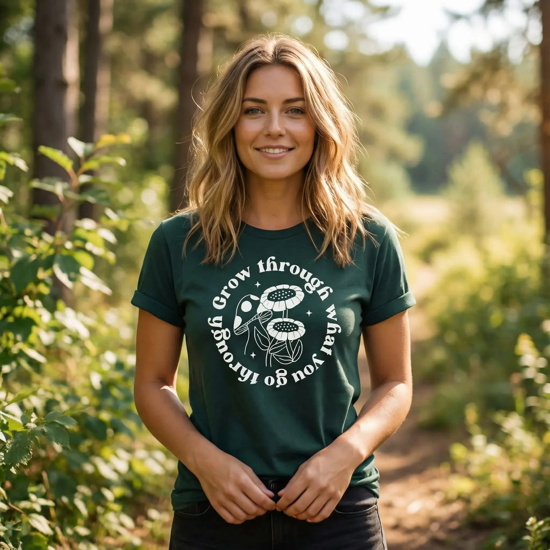 Grow Through What You Go Through T-Shirt Ethical Earth Store