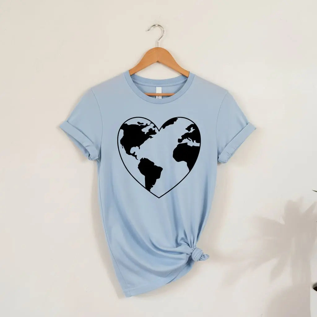 Earth Heart T-Shirt Ethical Earth Store