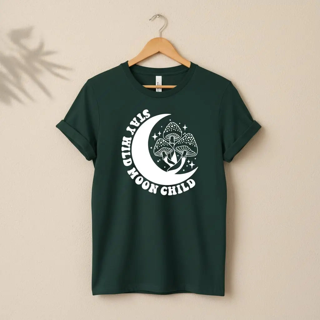 Stay Wild Moon Child T-Shirt Ethical Earth Store