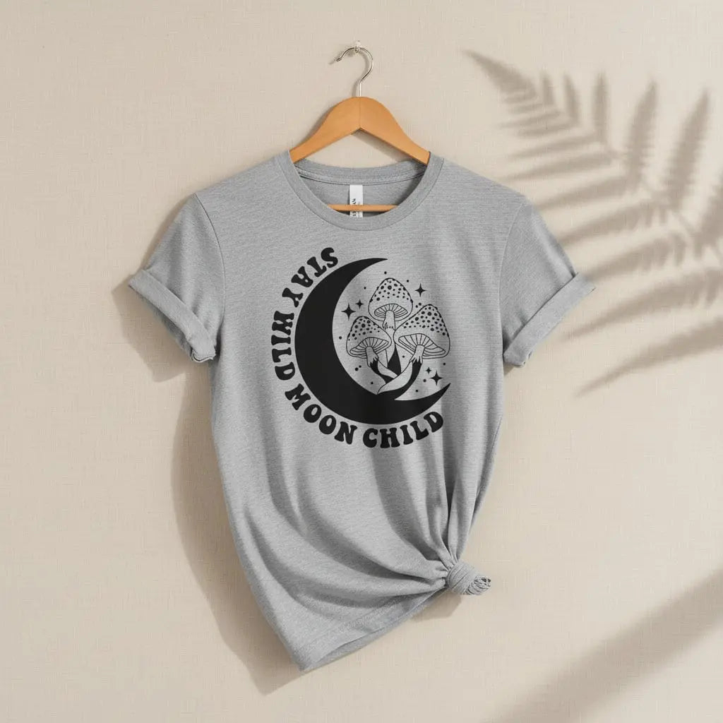 Stay Wild Moon Child T-Shirt Ethical Earth Store