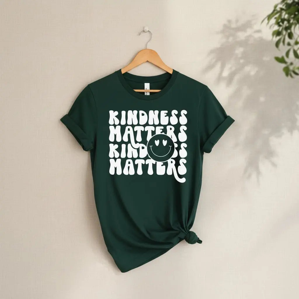 Kindness Matters T-Shirt Ethical Earth Store