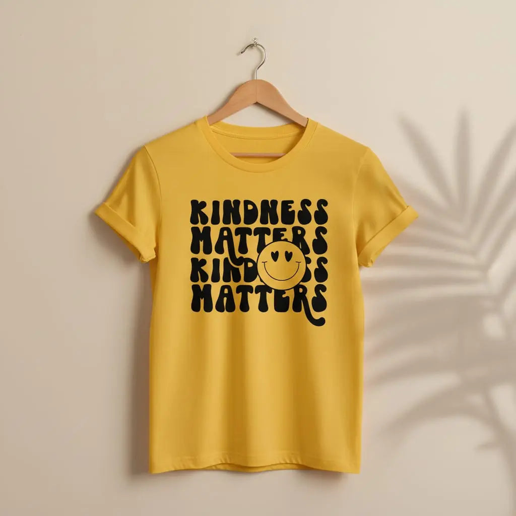 Kindness Matters T-Shirt Ethical Earth Store