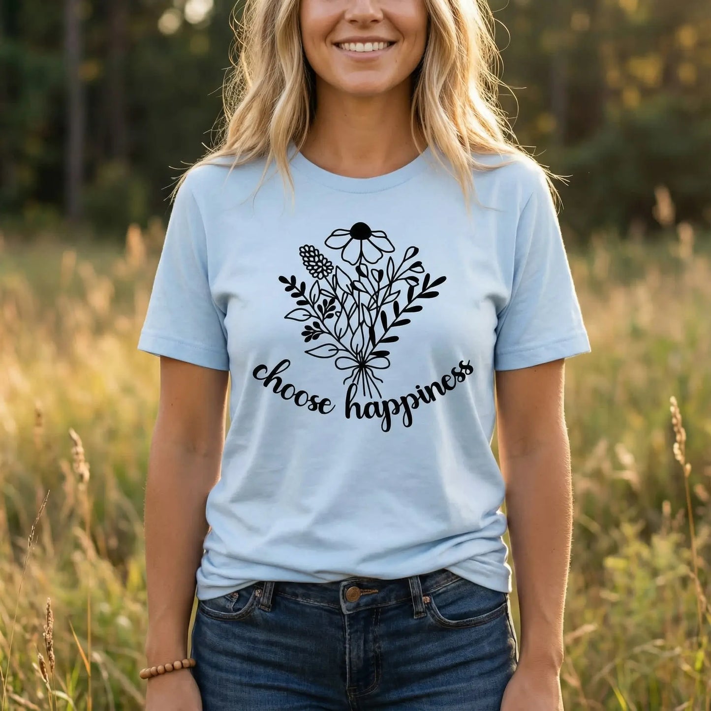 Choose Happiness T-Shirt Ethical Earth Store