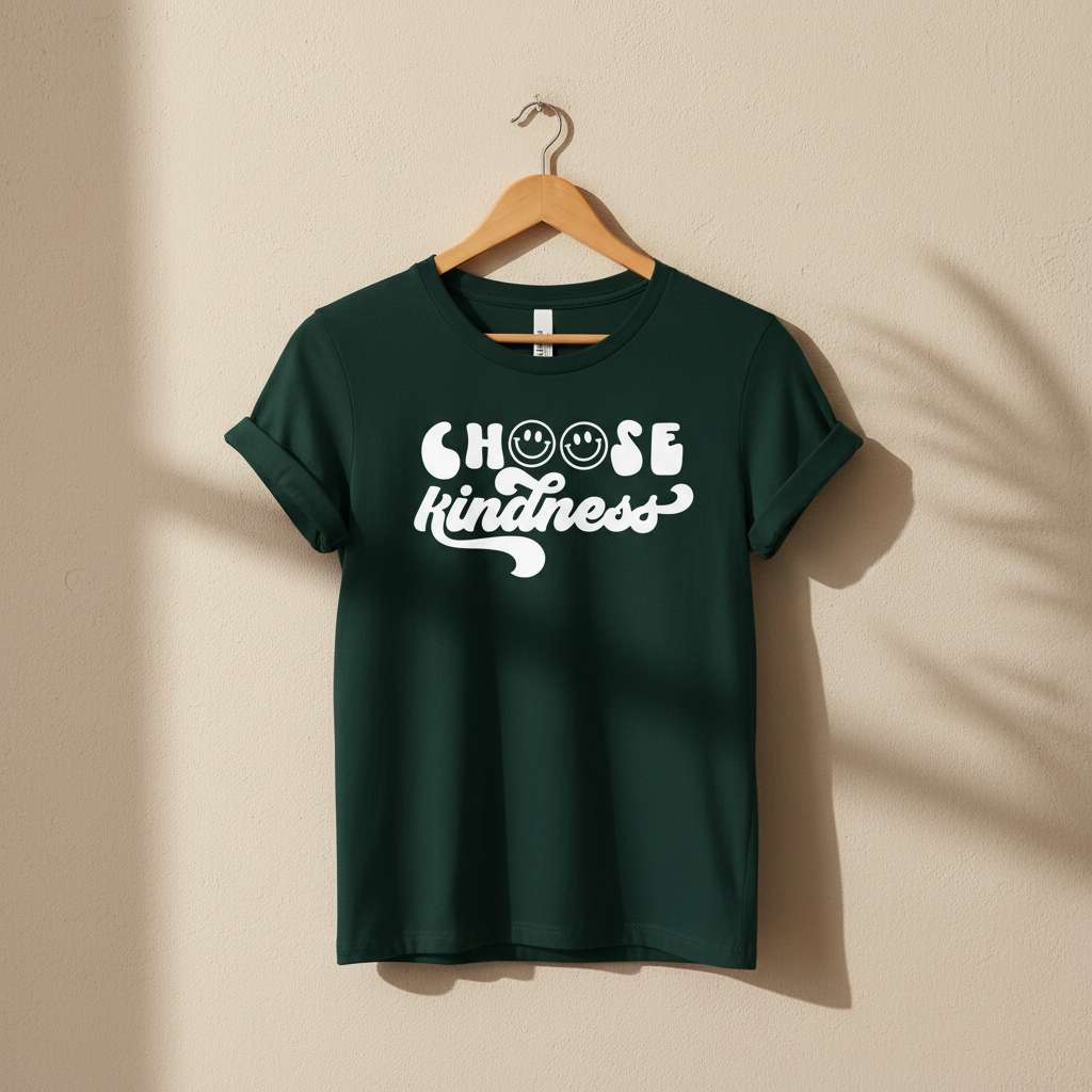 Choose Kindness T-Shirt Ethical Earth Store