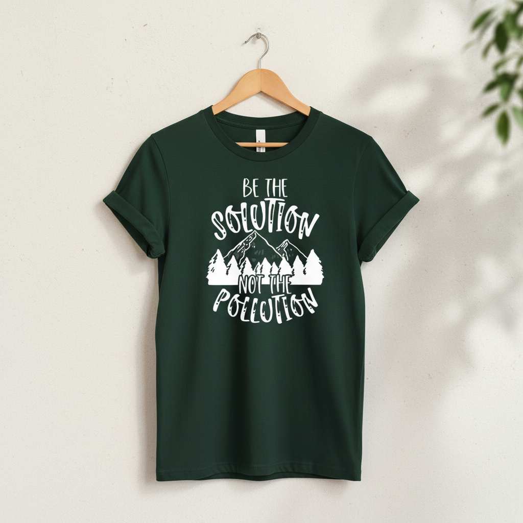 Be The Solution T-Shirt Ethical Earth Store